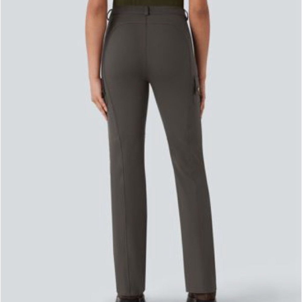 HALARA DayStretch Mid Rise Pockets Hiking Cargo Bootcut Pants Halo Tek Air XSP - Picture 7 of 9